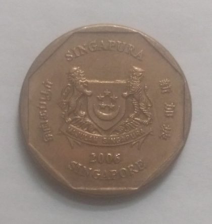 1$ 2006 Majulah Singapora/ Singapore (used)