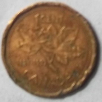 1 Cent Canada 1992 Elizabeth II D.G Regina (used)