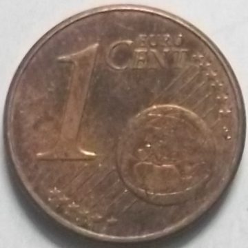 1 EIN EURO Cent 2009_(used)