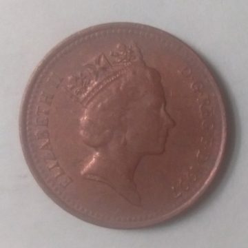1 New penny 1997_Great Britain, Elizabeth II (used)