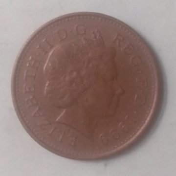 1 New penny 1999_Great Britain, Elizabeth II (used)