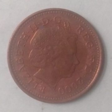 1 New penny 2000_Great Britain, Elizabeth II (used)