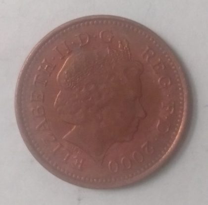 1 New penny 2000_Great Britain, Elizabeth II (used)