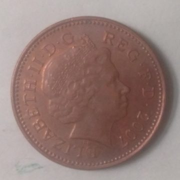1 New penny 2007_Great Britain, Elizabeth II (used)