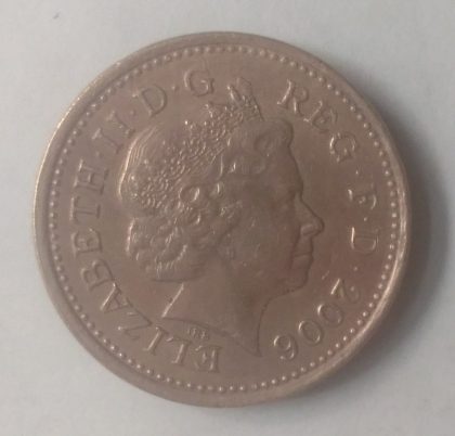1 pound 2006_Great Britain, Elizabeth II (used)