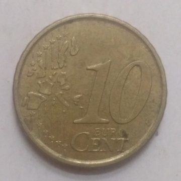 10 Cent EURO  2003_ESPANA Cervantes (used)