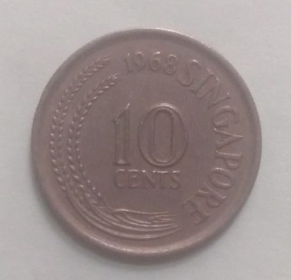 20 Cents 1968 Singapore/ Singapore (used)