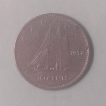 10 Cents Canada 1978 Elizabeth II D.G Regina