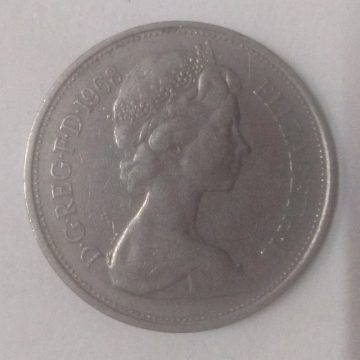 10 pence Elizabeth II 1968 used