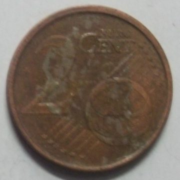 2 Cent EURO 2001_ESPANA (used)