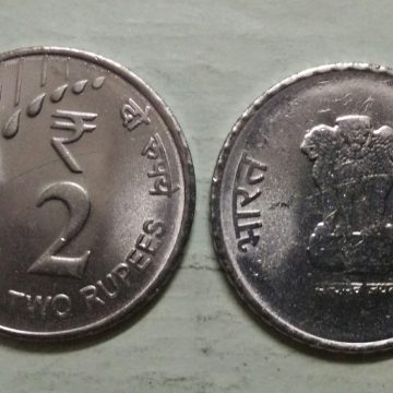 2 RUPEES RAINDROPS -2019_UNC_1 N0