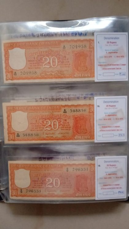Currency Lables Specimen wise - #109 (not stickers) - Image 2