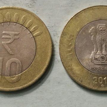 10 RUPEES-2018_Used_1 N00
