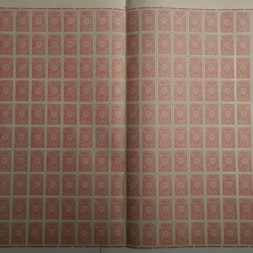 India Fiscal 15PS Revenue Stamp ( 200 Stamps Full Sheet)