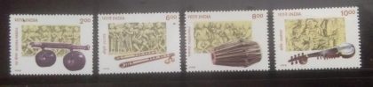 Indian Musical Instruments (Set of 4)