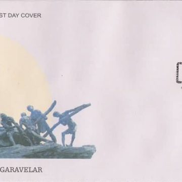 First Day Cover 02 Mar. '06 M. Singaravelar (Labour Union Leader).(FDC-2006) (Spots/hinged/slightly damaged/Paper Stuck)