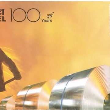 First Day Cover 22 Apr. '08 Centenary of Tata Steel (FDC-2008)