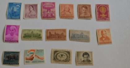 1962Complete year pack  15Stamp (Hinged/Gum washed)