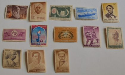 1965 Complete year pack  13 Stamp (Hinged/Gum washed)