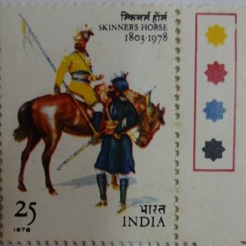 Sowars of Skinner's Horse cavalry units in early 20th Century (Hinged/Gum Wash)