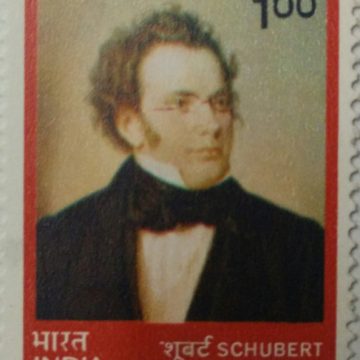 Franz Schubert. Personality, Music, Composer, Opera,Rs. 1 - MNH Stamp