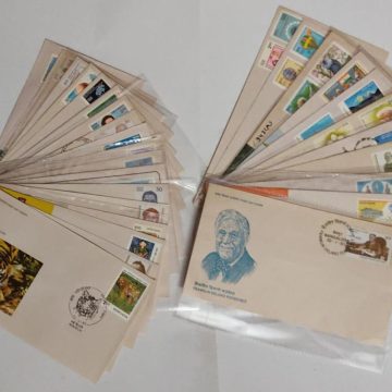 Complete year pack of first day cover 1983_29 FDC