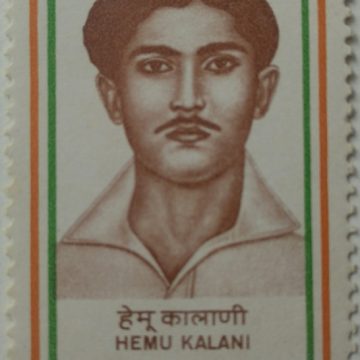 Hemu Kalani. Personality, Revolutionary, Freedom Fighter. 50 P.  (Hinged/Gum washed stamp)