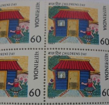 My Home(Block of 4 TL Stamp)