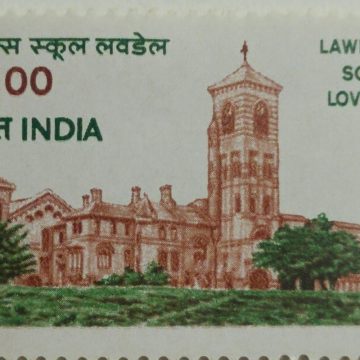 Lawrence School, Lovedale Education, Institution, School, Building Rs. 1 Commemorative  (Hinged/Gum washed stamp)