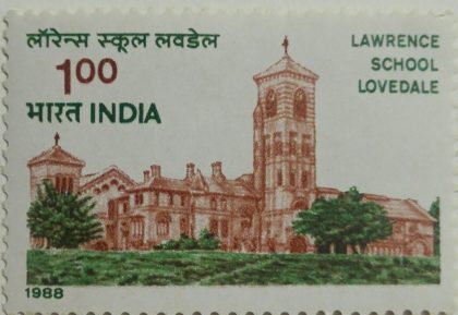 Lawrence School, Lovedale Education, Institution, School, Building Rs. 1 Commemorative  (Hinged/Gum washed stamp)