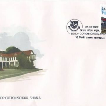 First Day Cover 06 Oct. '09 Bishop Cotton School, Shimla.(FDC-2009)
