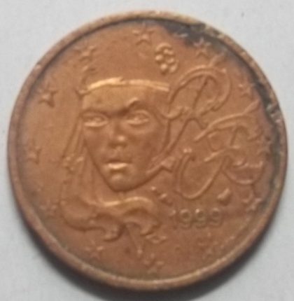 2 Cent EURO 1999_(used) - Image 2