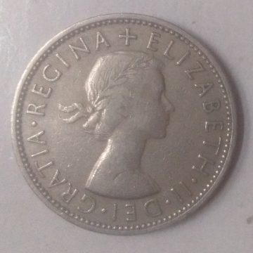 2 Shillings Florin Elizabeth II 1962 (used)
