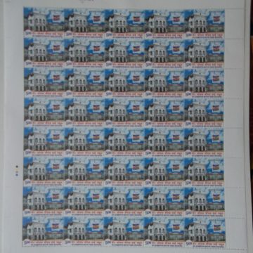 150th Anniv.of St.Joseph's Boys High School Rs.5 - MNH (Full sheet - 40 stamps)