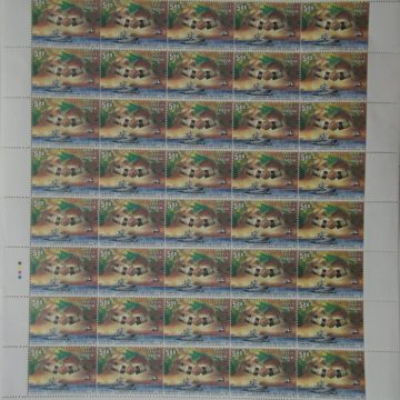 Indian Navy Reaching Out to Maritime Neighbours Defence Rs 5 - MNH (Full sheet - 40 stamps)