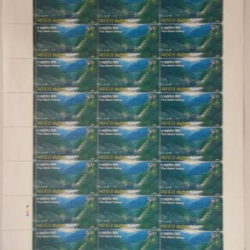 The Silent Valley Thematic Rs. 5 - MNH (Full sheet - 24 stamps)