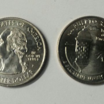 USA District Of Columbia & US Territories District Quarters, UNC PUERTO RICO 1 Coin