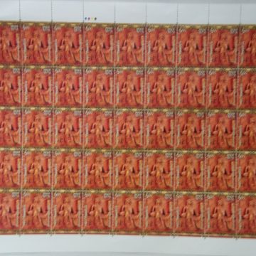 Samrat Vikramaditya Rs.5 - MNH (Stamp Full Sheets - 45 stamps)