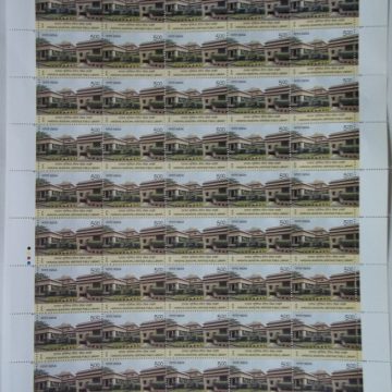 Hardayal Municipal public Library Rs.5 - MNH (Stamp Full Sheets - 45 stamps)
