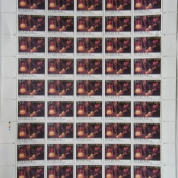 Caves of Meghalaya, Krem khung Rs.5 - MNH (Stamp Full Sheets - 45 stamps)