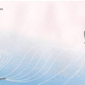 First Day Cover 27 Dec. '09 Venkataramana Bhagvathar.(FDC-2009) (Spots/hinged/slightly damaged/Paper Stuck)