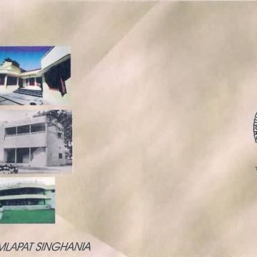 First Day Cover 01 Dec. '10 Kamlapat Singhania 125th Birth.Anniv.(FDC-2010)