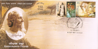 First Day Cover 07 May.'11 Rabindra Nath Tagore 150 Years of Birth Anniv. (FDC-2011)