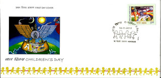 First Day Cover 14 Nov.'12 Children's Day.(FDC-2012)