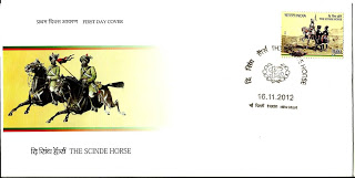 First Day Cover 16 Nov.'12 The Scinde Horse.(FDC-2012)