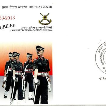 First Day Cover 07 Mar.'13 Officers Training Academy Chennai.(FDC-2013)