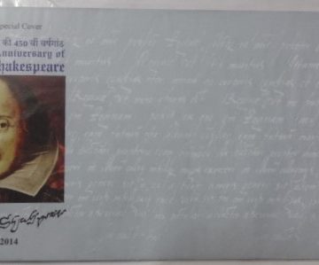 450th Birth Anniversary of William Shakespeare (Special Cover)