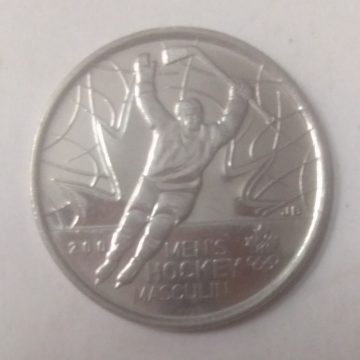 25 Cents Canada 2009 Mens Hockey Masculin Elizabeth II  (unc)