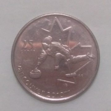 25 Cents Canada 2010 Vancouver Elizabeth II (unc) (6)