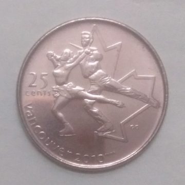 25 Cents Canada 2010 Vancouver Elizabeth II (unc) (7)